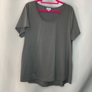 Slate Gray Classic Tunic, 2XL